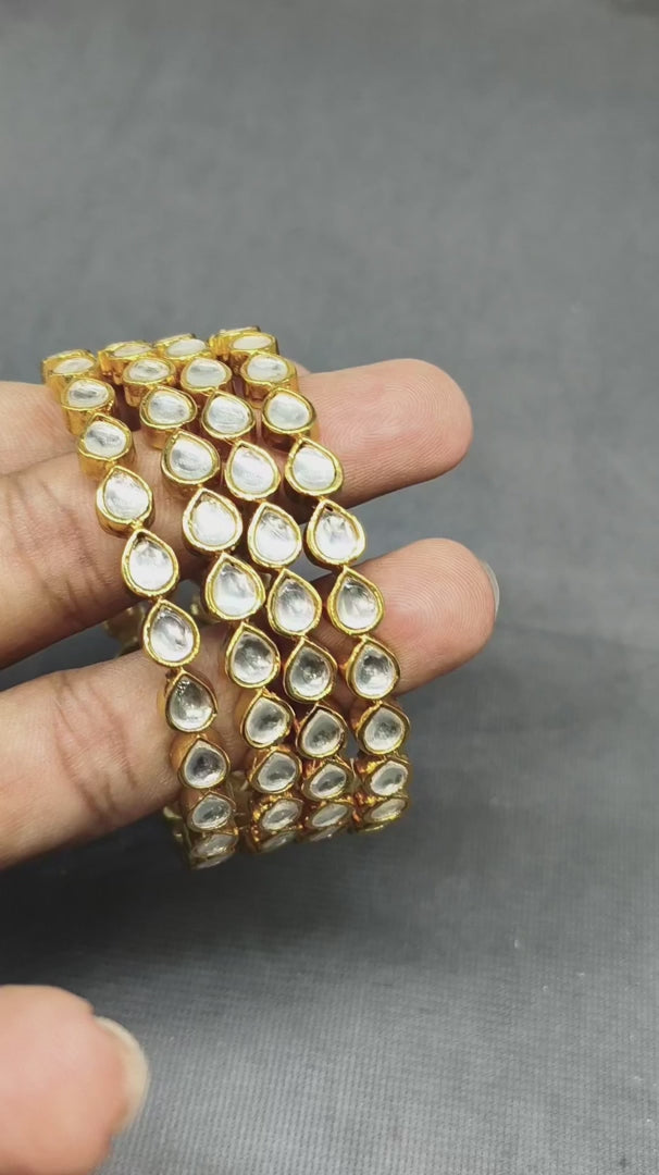 Pacchi Kundan Bangle SKU-5004