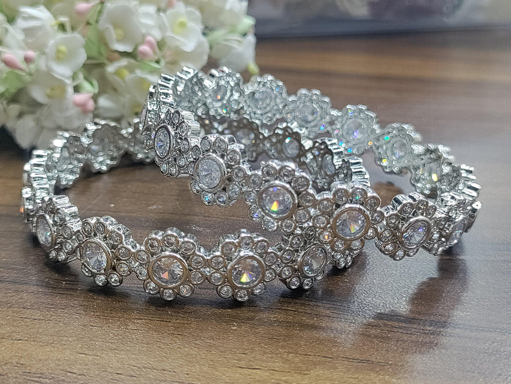 Cz ad Bangles Rodium-5008 C4