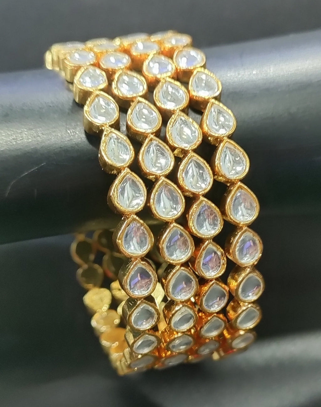 Pacchi Kundan Bangle SKU-5004